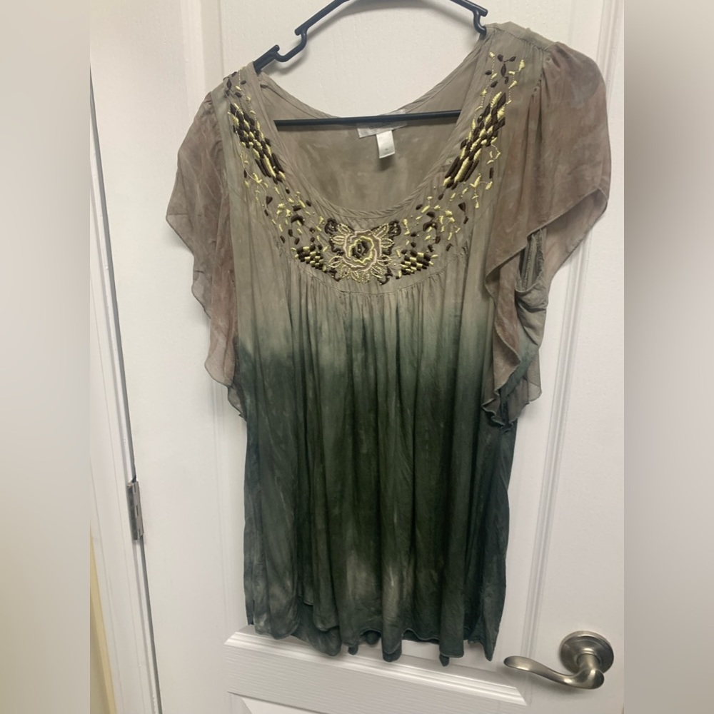 Green tunic